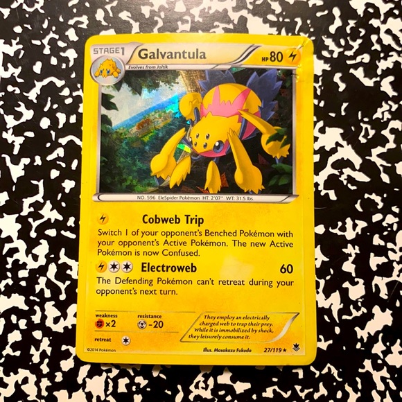 Toys | Galvantula Pokemon Card | Poshmark